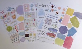 Scrapbooking Supplies 5 Sheets of Die Cuts  Baby, April Fools, Easter, W... - £5.50 GBP