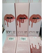 KYLIE JENNER  Matte &amp; Velvet  Liquid Lipstick &amp; Lip Liner Kit  U PICK SH... - $342.87 MXN