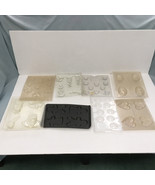 vintage plastic candy making  candy melts molds 7 piece lot Easter ST. P... - $20.36 CAD