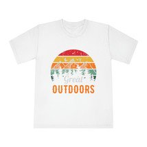 Unisex Classic Crewneck T-Shirt - Retro Great Outdoors Graphic - 100% Cotton - £24.70 GBP+