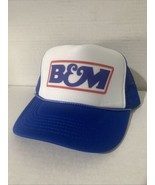 Vintage B &amp; M Shifters Hat Racing Trucker Hat snapback Adjustable New Ha... - $18.49