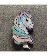 Love 2 Design Color-Changing Sequins Unicorn Plush Throw Pillow Purple 18” - $11.95