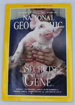 National Geographic Magazine W/Map - Secrets Of The Gene - Vol 196 No 4 Oct 1999 - £5.69 GBP