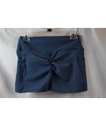 NWT NIP Tasada Black/Sea Blue Rear Enforced Workout Shorts Butt Lifting ... - €12,30 EUR