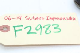 06-14 SUBARU IMPREZA WRX STI Wheel Center Cap F2983 image 12