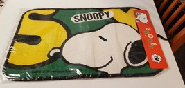 Peanuts Snoopy unique floor mat rug carpet - NEW in package - 24&quot; x 16&quot; - $24.99