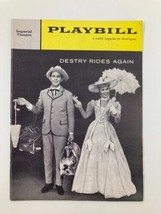 1959 Playbill Imperial Theatre Destry Rides Again Andy Griffith, Art Lund VG - £11.21 GBP