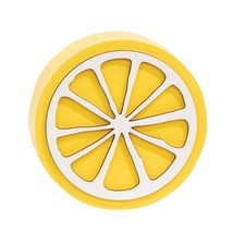 Cute Yellow Lemon Slice Sitter Chunky Lemon Shelf Sitter Lemon Decor 3.25&quot;L - £8.24 GBP