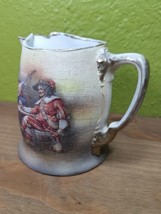 Antique Royal Bayreuth Bavaria Porcelain Tapestry Pinch Pitcher - Early 1900s - £102.86 GBP