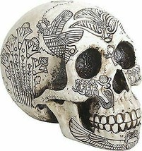 Ebros Bone Ancient Egyptian God Paranormal Scarab Dung Beetle Skull Stat... - $36.99