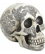 Ebros Bone Ancient Egyptian God Paranormal Scarab Dung Beetle Skull Stat... - £29.09 GBP