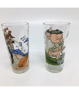 2 Looney Toons Glasses Pepsi Collectors Series 1976 - 1 has a small chip... - £11.00 GBP