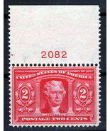 US 324 MNH VF with Plate Number, 2c carmine Louisiana Purchase ZAYIX 042... - £40.65 GBP