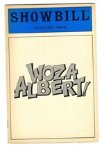 Stagebill Woza Albert 1984 Percy Mywa and Mbongeni Ngema - £14.02 GBP