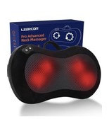Pro Advanced Cordless Neck Massager Portable Shiatsu Massager With Heat ... - $24.74
