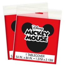 Disney Mickey Mouse Plastic Table Cover 1 Per Pkg Birthday Party Supplie... - £5.15 GBP