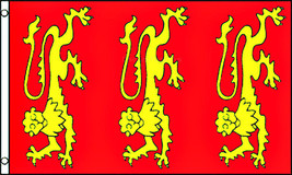 3x5 King Richard I Flag UK British Royal Coat Of Arms Monarchy England New 100D - £14.38 GBP