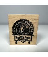 Denver Rio Grande Railroad Railway Rubber Stamp Block Vintage Very Rare ... - £15.56 GBP