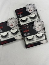 (3) KISS False Lashes Marilyn Monroe Independant Woman On A Mission One ... - $29.99