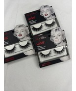 (3) KISS False Lashes Marilyn Monroe Independant Woman On A Mission One ... - £23.94 GBP
