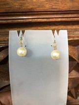 Vintage Natural Pearl Drop Earrings 5mm - £9.98 GBP