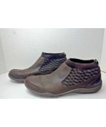 Skechers Easy Going Sweater Knit Ankle Boots Chocolate US 9 Women's - $46.50