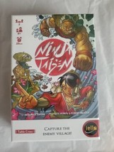 New Ninja Taisen Strategy Card Game 2 Player Table Cross &amp; IELLO Games - $13.36