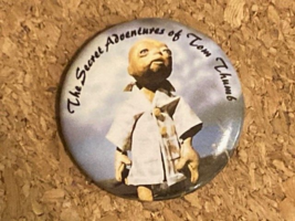 Vintage Secret Adventures of Tom Thumb Promotional Pinback Pin 1.75&quot; Rare - $13.56
