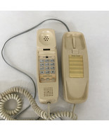 Vintage trim line push button touch tone telephone long cord wall mountable - $19.75