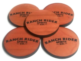 Ranch Rider Spirits Co Texas Promo Wooden Nickel Beer Token Lot (5 Token... - £11.96 GBP