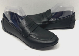 MIZ MOOZ WOMEN&#39;S BUTTERY LEATHER  FLATS SLIP ON SHOES BLACK  37EU / 7US ... - $58.41