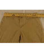 Womens Aeropostale Tan Cotton Spandex 2 Regular Classic Twill Dress Pants - $17.10