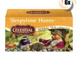 6x Boxes Celestial Seasonings Sleepytime Honey Herbal Tea | 20 Bags Each... - $34.77