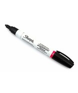 BLACK Oil Based Sharpie paint marker Permanent Medium point tip wood gla... - $21.12