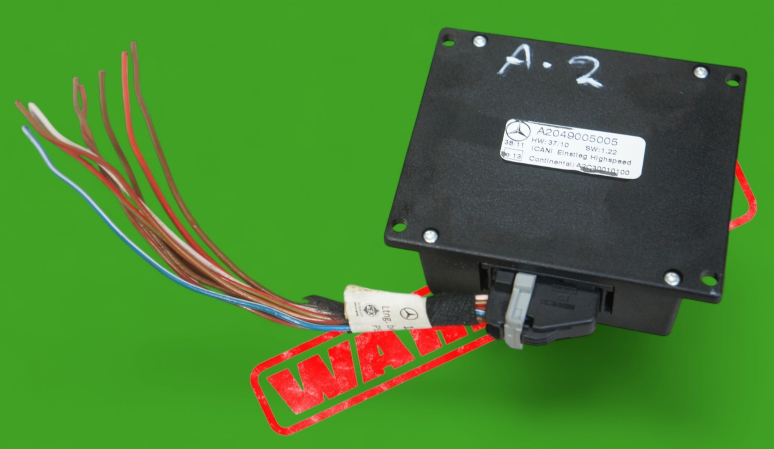 07-13 mercedes w221 s550 high speed camera radar control module w/connec... - $69.87
