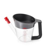 OXO SoftWorks Fat Separator with Strainer, Stopper and Non Slip Handle, ... - £19.61 GBP