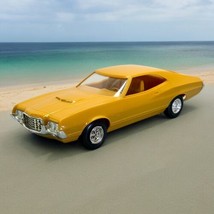1972 FORD GRAN TORINO Sport Dealer Promo Model Car Mustard Gold Original... - $87.03