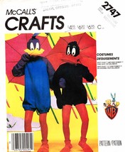 Road Runner Costume Vtg 1986 Mc Call&#39;s Pattern 2747 Adult Sz Medium (36-38) Uncut - £9.47 GBP