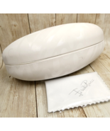 Emilio Pucci Large Sunglass White Clamshell Hard Case Only with Dust Cloth - €10,99 EUR