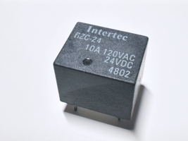BZC-24 INTERTEC PCB Power Relay 24VDC SPDT 10A 5-Pin - $10.00