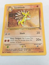 Sandslash 41/62 - Fossil Set Pokemon Card - Near Mint / Mint - £3.97 GBP