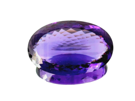 Fine Jumbo 79.4 ct Natural Amethyst oval cut from Uruguay - £359.71 GBP