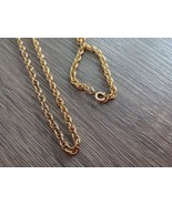24-in 4 Mm Wide 14k Gold Filled Necklace Free Shipping - £31.49 GBP