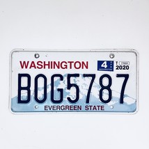 2020 United States Washington Evergreen Passenger License Plate B0G5787 - £14.06 GBP