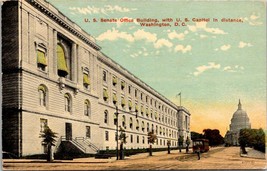 Washington D.C. U.S. Senate Office Building Capitol Posted 1914 Antique Postcard - £5.91 GBP