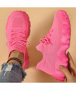 Lace Up Mesh Breathable Athletic - $47.92 CAD
