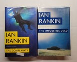 Malcolm Fox: The Complaints &amp; The Impossible Dead Ian Rankin Hardcover Lot - $16.82