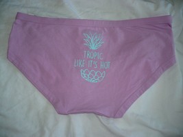 No Boundaries Women&#39;s Cotton Hipster Panties Size X-Small (4) Tropic Lik... - $9.74