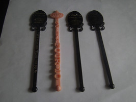 3+ Rosellinis Four-10 Ristorante Seattle Washington Swizzle Stick Drink ... - $9.50