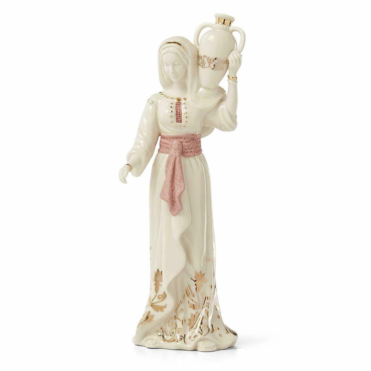 Lenox First Blessing Woman with Wine Water Jug Figurine Nativity Christm... - $79.80